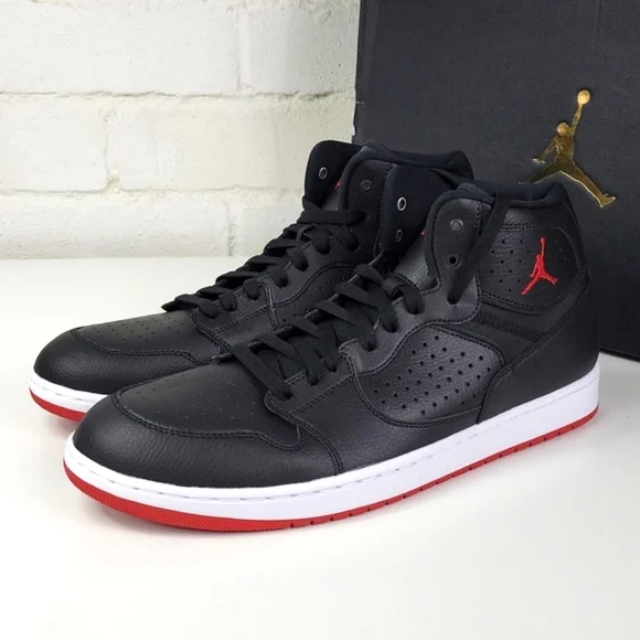 Jordan Access High Top Basketball Shoe Bred Shang Chi Mens 14 AR3762 001 - Picture 13 of 13